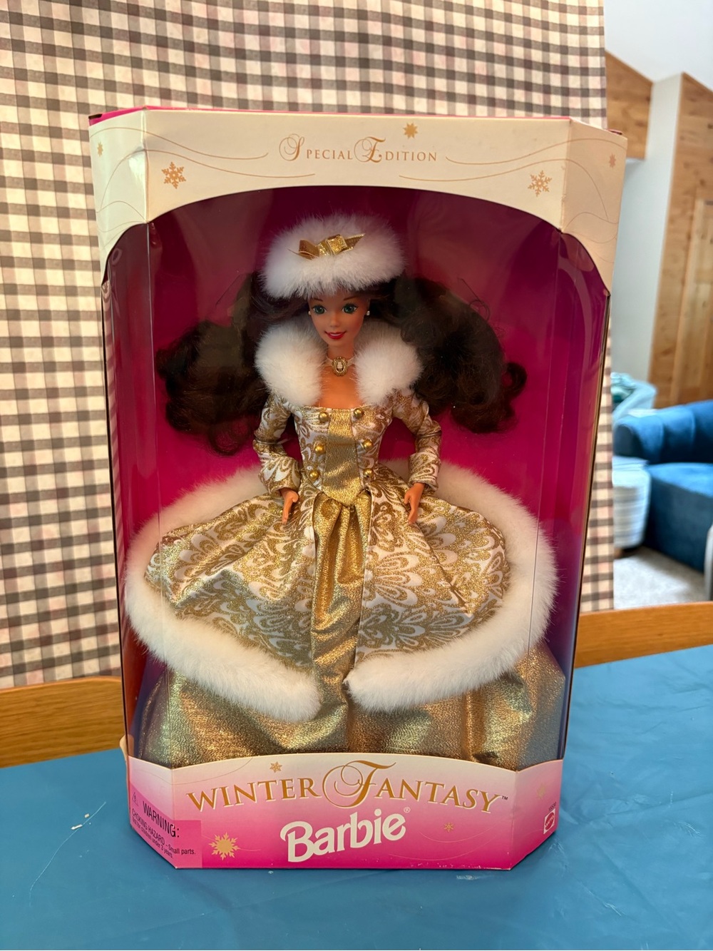 Mattel Winter Fantasy Barbie Special Edition Doll 11.5in Unopened 15530